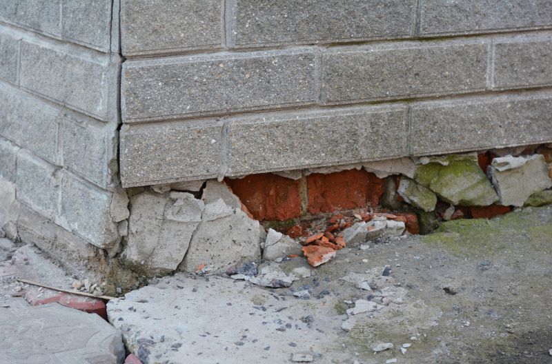 Foundation Damage Caused by Settlement